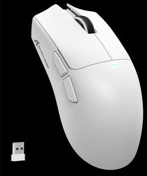 Мишка Ігрова бездротова миша Attack Shark X11SE se white Bluetooth 2861772586 фото