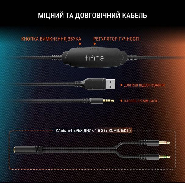 Навушники Fifine H3 White copy_2722568521 фото